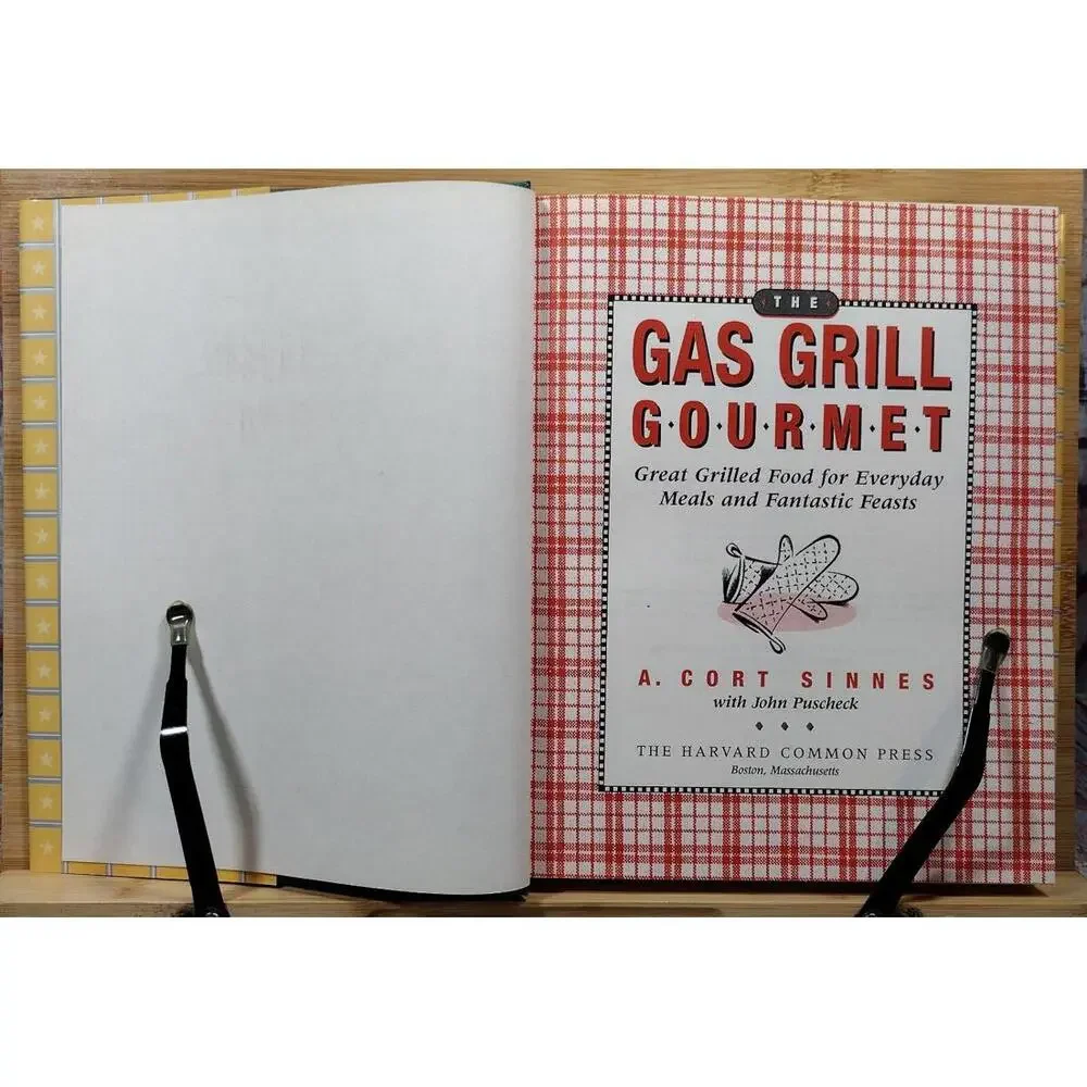The Gas Grill‎ Gourmet by A. Cort Sinnes - Hardcover Cookbook